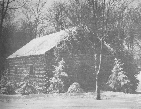 St.Martins log cabin church 